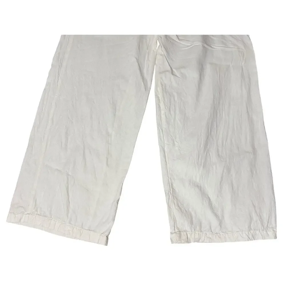 FREE PEOPLE Sienna Smocked Jumpsuit Ecru Bohemian Hippie Romper Sz XS NEW - Picture 6 of 8